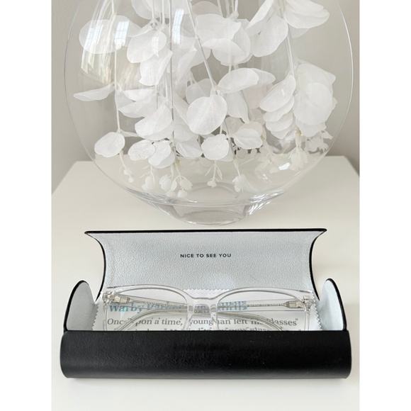 Warby Parker Esme in Crystal (Wide) - Picture 3 of 6